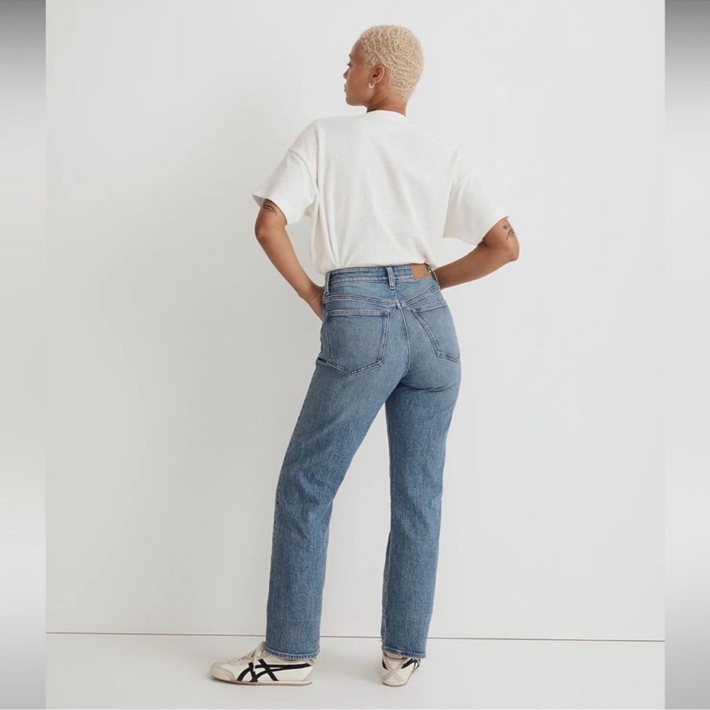 NWOT Madewell 90s Straight Jean Curvy - Picture 2 of 8